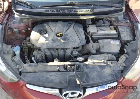 2016 Hyundai Elantra Se z USA, uszkodzony, nr VIN 5NPDH4AE2GH733983